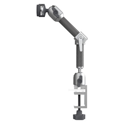 MagConnect C-Clamp Dual Arm Mount (Silver)