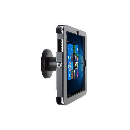 Elevate II On-Wall Mount Kiosk for Surface Pro 6/5/4/3 (Black)
