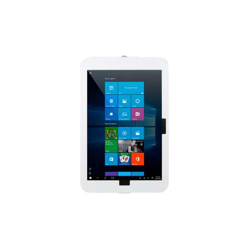 Elevate II On-Wall Mount Kiosk for Surface Pro 6/5/4/3  (White)