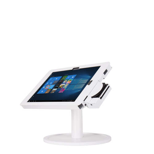 Elevate II POS Countertop Stand for  Surface Pro 6/5/4/3  (White)