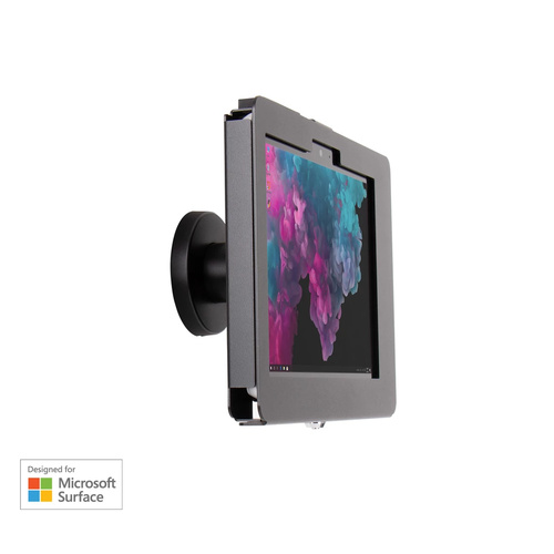 Elevate II On-Wall Mount Kiosk for Surface Go (Black)