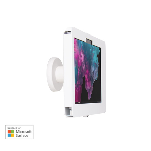 Elevate II On-Wall Mount Kiosk for Surface Go (White)