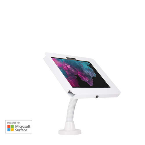 Elevate II Flex Wall | Countertop Kiosk for Surface Go (White)