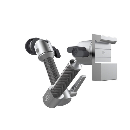 MagConnect Fairfield Style Heavy Duty Rail Dual Arm Mount (Silver)