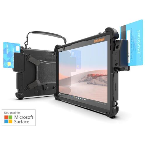 Surface Go 4 Rugged Case with Mag Stripe Reader
